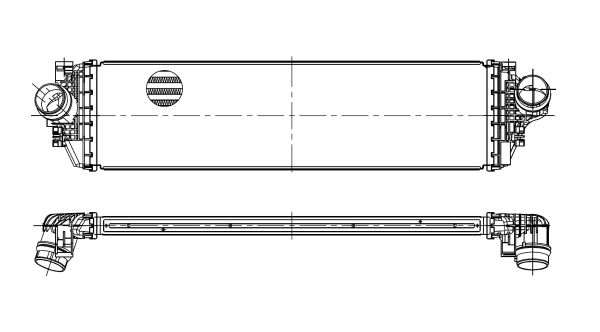 Intercooler - 309120 NRF