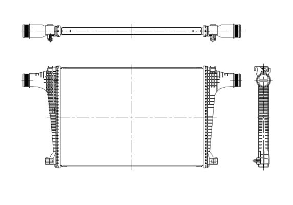 Intercooler - 309121 NRF