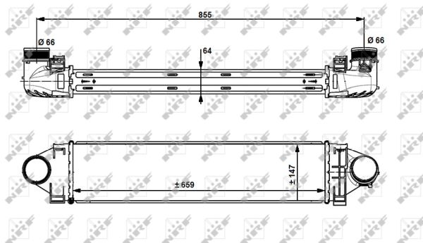 Intercooler - 30912 NRF