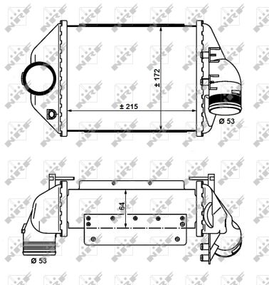 Intercooler - 30914 NRF