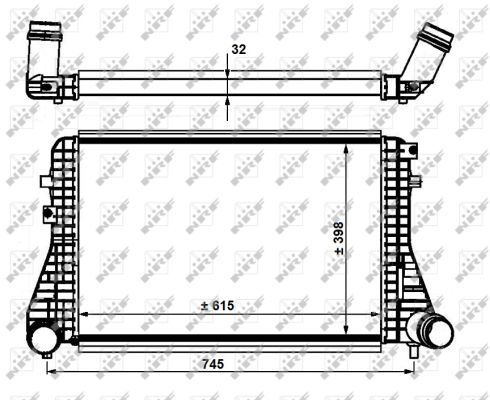 Intercooler - 30915 NRF