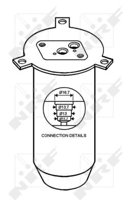 Осушитель, кондиционер - 33045 NRF