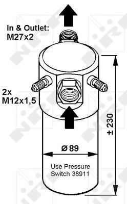 Dryer, air conditioning - 33064 NRF
