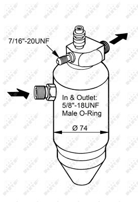 Dryer, air conditioning - 33077 NRF