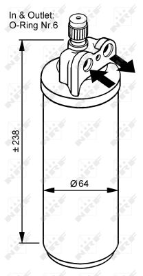 Dryer, air conditioning - 33086 NRF