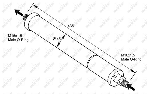 Dryer, air conditioning - 33097 NRF