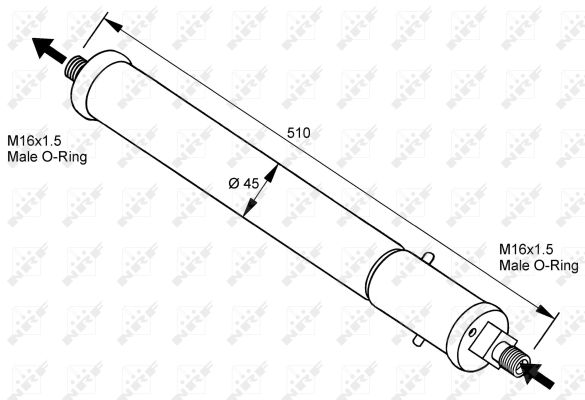 Dryer, air conditioning - 33100 NRF