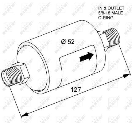 Dryer, air conditioning - 33115 NRF