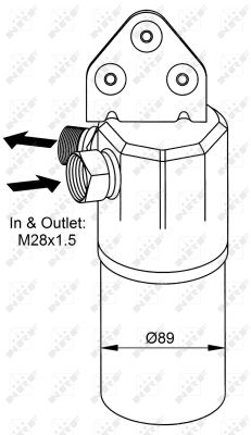 Dryer, air conditioning - 33131 NRF