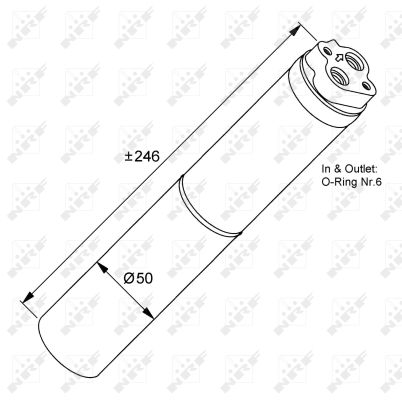 Dryer, air conditioning - 33133 NRF