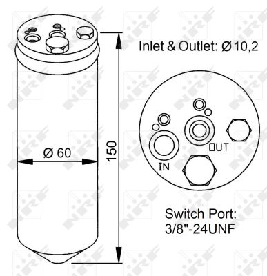 Dryer, air conditioning - 33137 NRF
