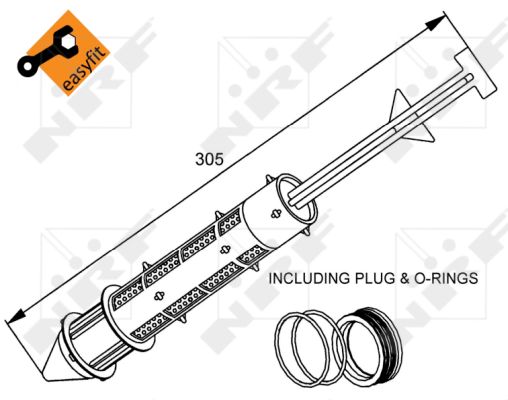 Осушитель, кондиционер - 33178 NRF