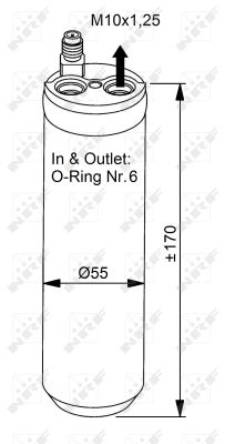 Dryer, air conditioning - 33206 NRF