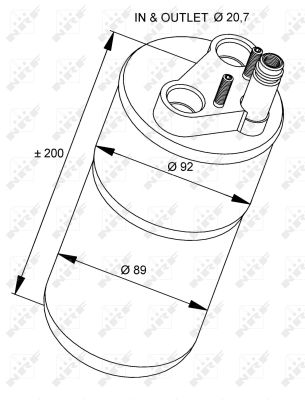 Dryer, air conditioning - 33216 NRF