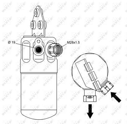 Dryer, air conditioning - 33236 NRF
