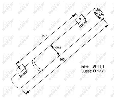 Dryer, air conditioning - 33282 NRF