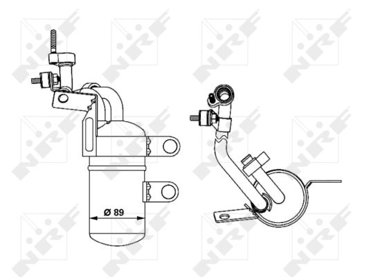 Осушитель, кондиционер - 33290 NRF