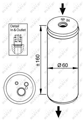 Essiccatore, Climatizzatore - 33296 NRF