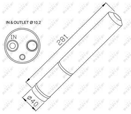 Dryer, air conditioning - 33304 NRF