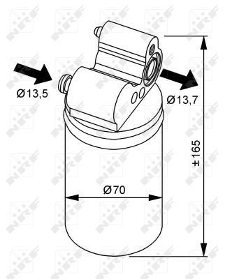 Dryer, air conditioning - 33313 NRF