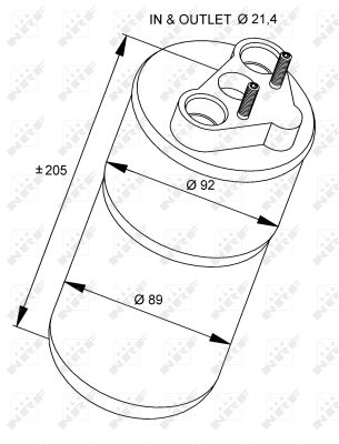 Dryer, air conditioning - 33317 NRF