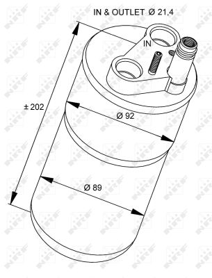 Dryer, air conditioning - 33322 NRF