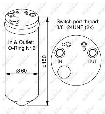 Dryer, air conditioning - 33329 NRF