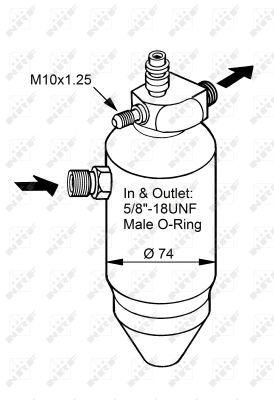 Dryer, air conditioning - 33345 NRF