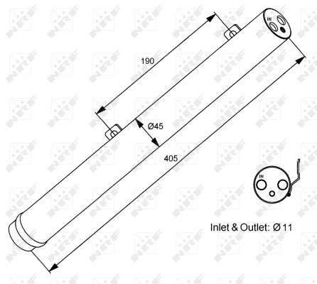 Dryer, air conditioning - 33353 NRF