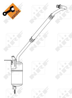 Осушитель, кондиционер - 33354 NRF