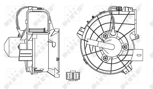 Interior Blower - 34153 NRF