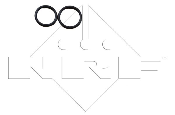 Condenser, air conditioning - 35842 NRF
