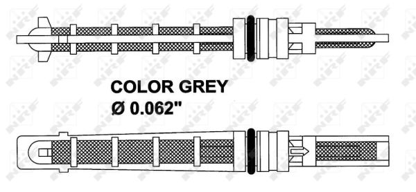Expansion Valve, air conditioning - 38213 NRF