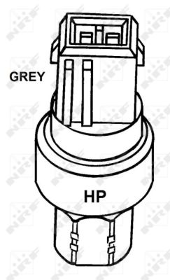 Pressure Switch, air conditioning - 38910 NRF