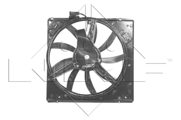 Ventola, Raffreddamento motore - 47052 NRF