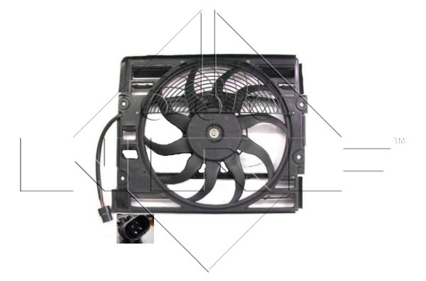 Ventola, Raffreddamento motore - 47214 NRF