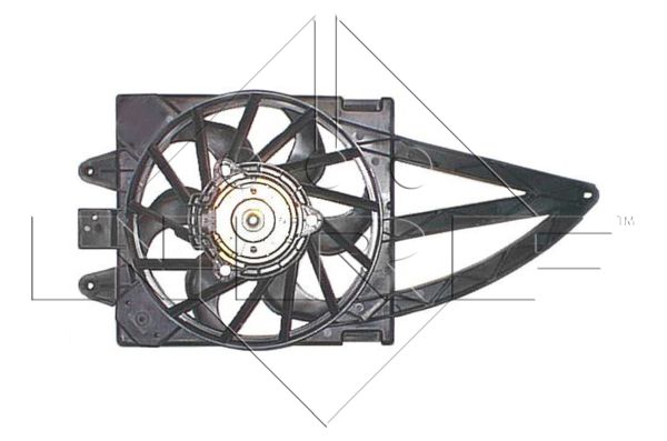 Ventola, Raffreddamento motore - 47241 NRF