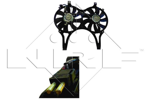 Ventola, Raffreddamento motore - 47294 NRF