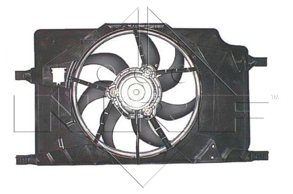 Ventola, Raffreddamento motore - 47364 NRF