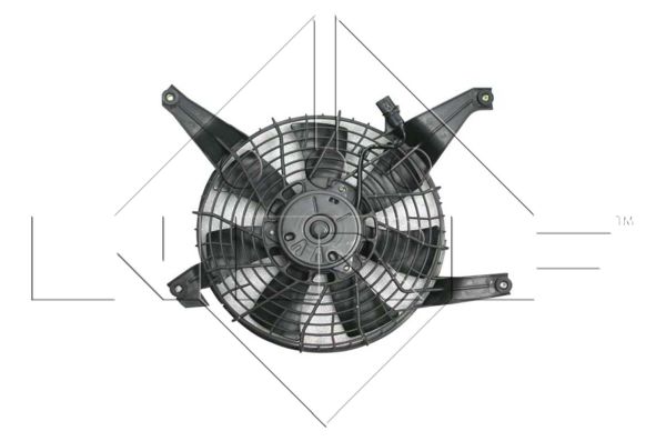 Ventola, Raffreddamento motore - 47468 NRF
