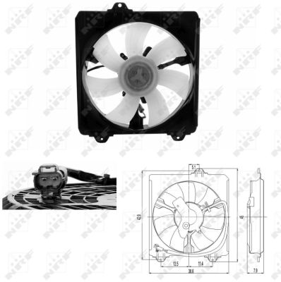 Fan, radiator - 47695 NRF