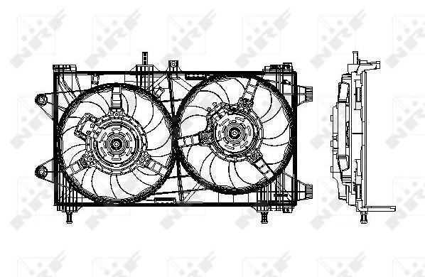 Fan, radiator - 47802 NRF