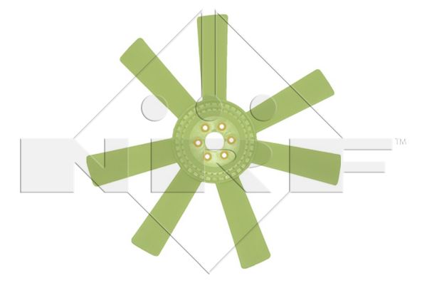 Fan Wheel, engine cooling - 49809 NRF