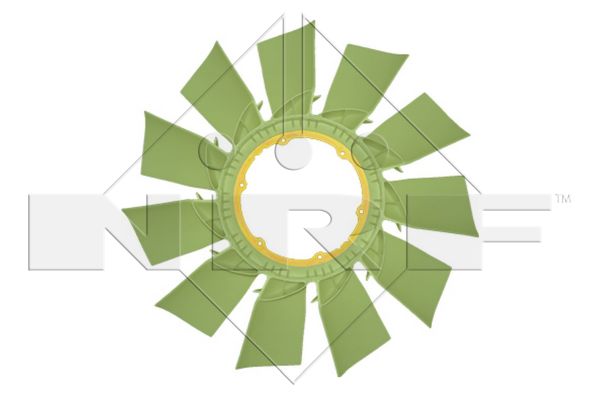 Fan Wheel, engine cooling - 49824 NRF
