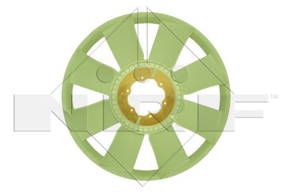 Fan Wheel, engine cooling - 49840 NRF