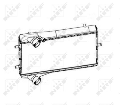 Radiator, engine cooling - 50548 NRF