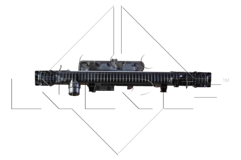Radiator, engine cooling - 50588 NRF
