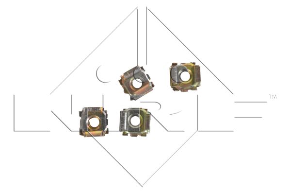 Radiator, engine cooling - 509503A NRF
