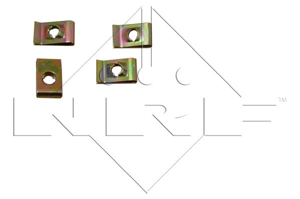 Радиатор, охлаждение двигателя - 509514 NRF
