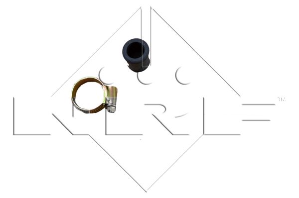 Радиатор, охлаждение двигателя - 514436 NRF